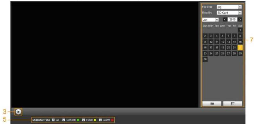 Dahua Technology IPC-HFW3841E-AS - Playback Interface - 2