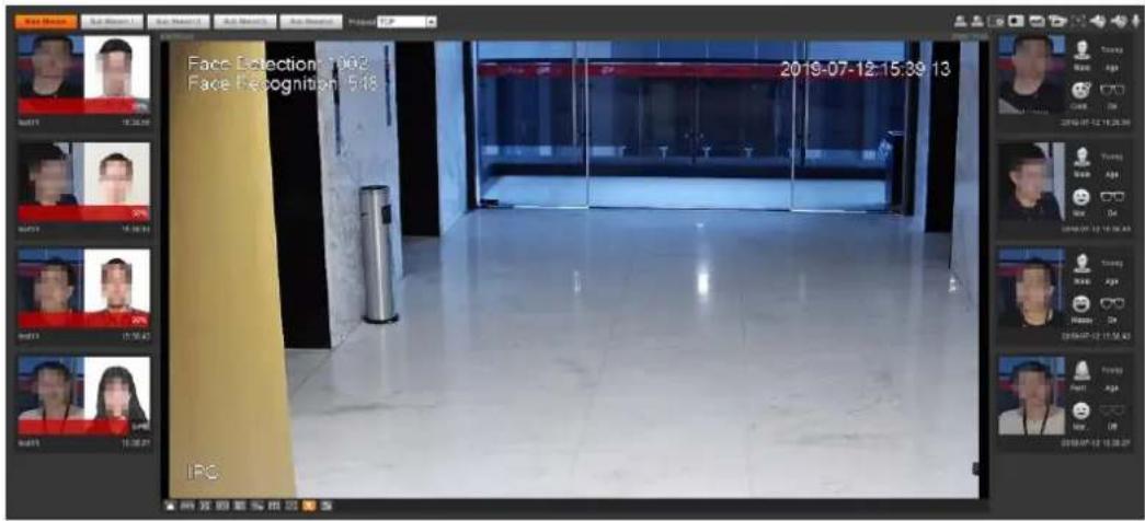 Dahua Technology IPC-HFW3841E-AS - Viewing Result in the Live Interface - 1