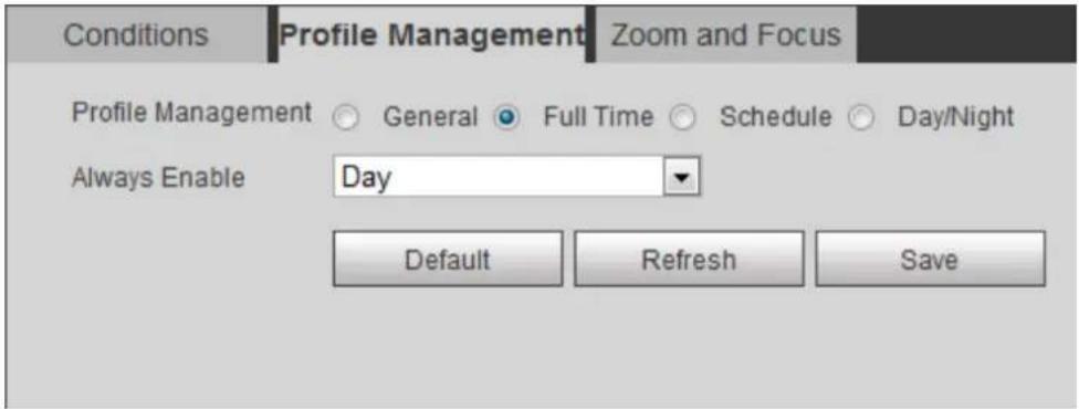 Dahua Technology IPC-HFW3841E-AS - Profile Management - 2