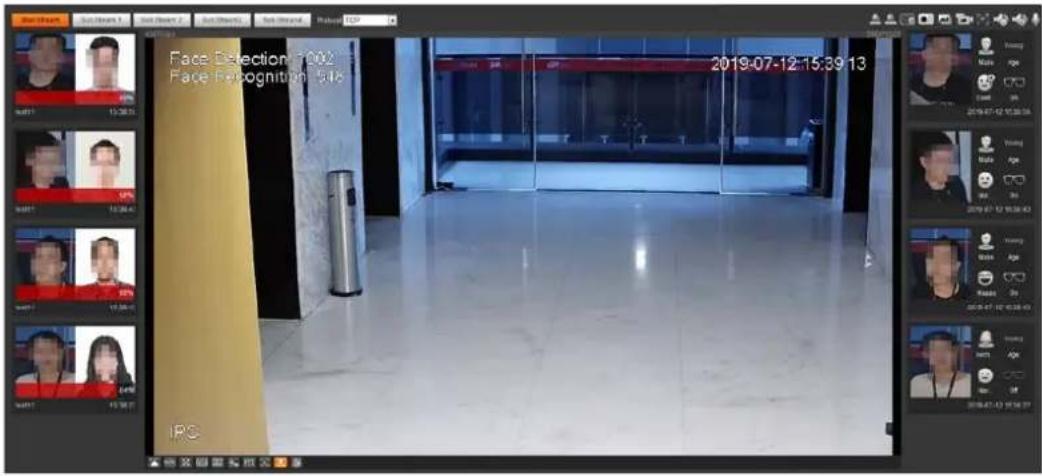Dahua Technology IPC-HDBW3841E-AS - Viewing Result in the Live Interface - 1