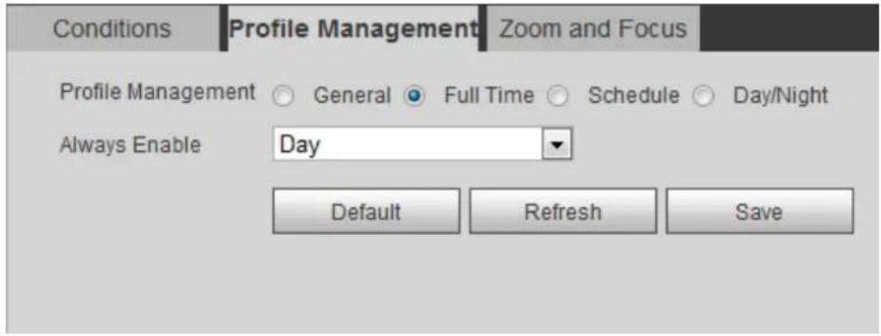 Dahua Technology IPC-HDBW3841E-AS - Profile Management - 2