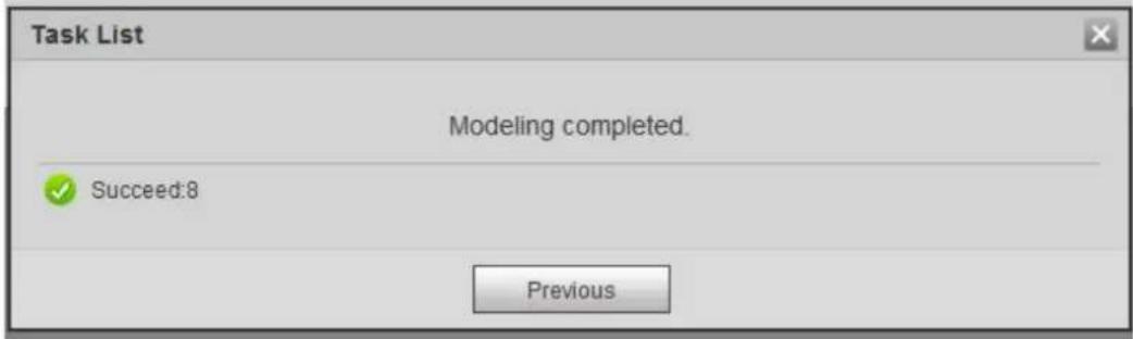 Dahua Technology IPC-HDBW3841E-AS - Step 3 Start modeling. - 1