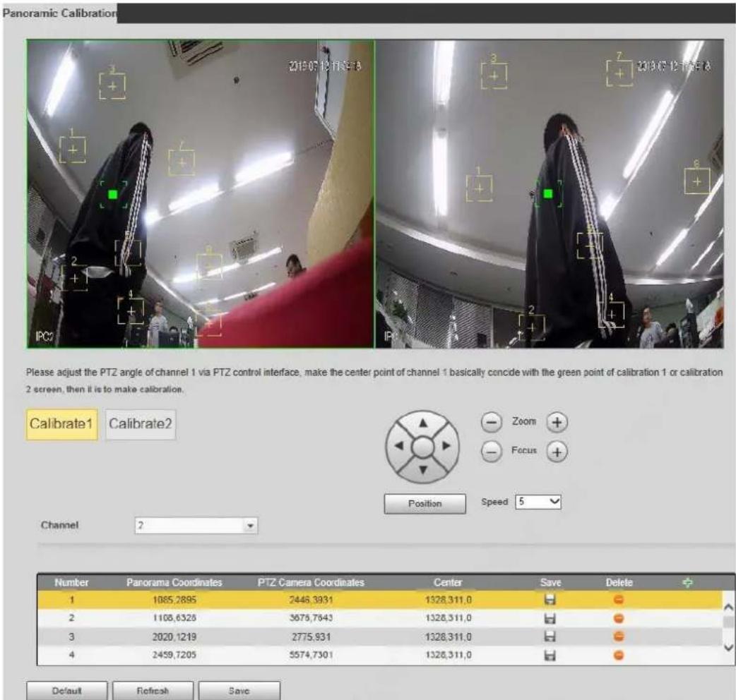 Dahua Technology IPC-HDBW3841E-AS - Setting Panoramic Calibration - 1