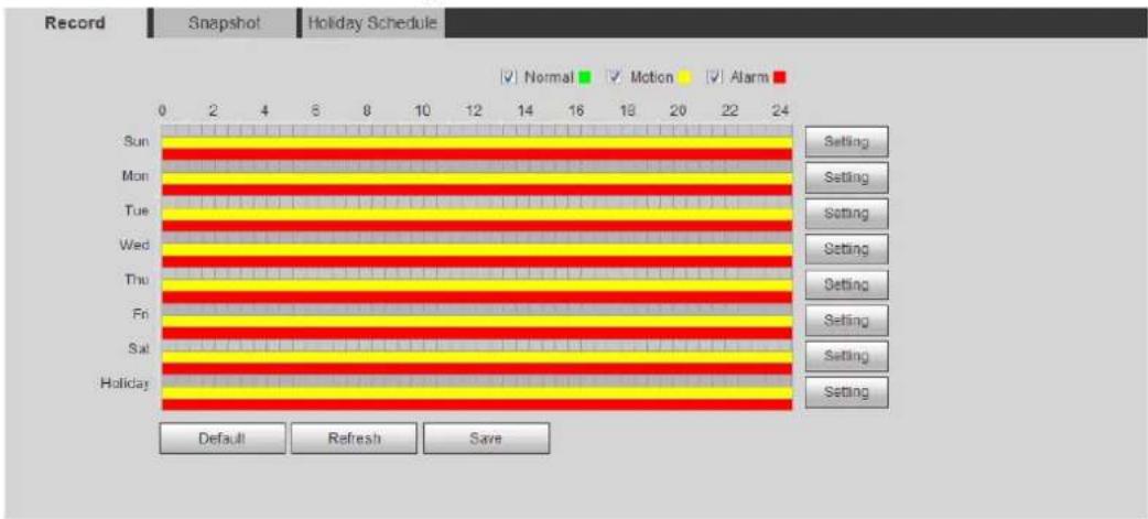 Dahua Technology IPC-HDBW3841E-AS - Setting Record Plan - 1