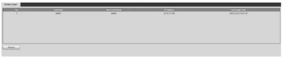 Dahua Technology PTZ1A225-HNR-XA - Online User - 1