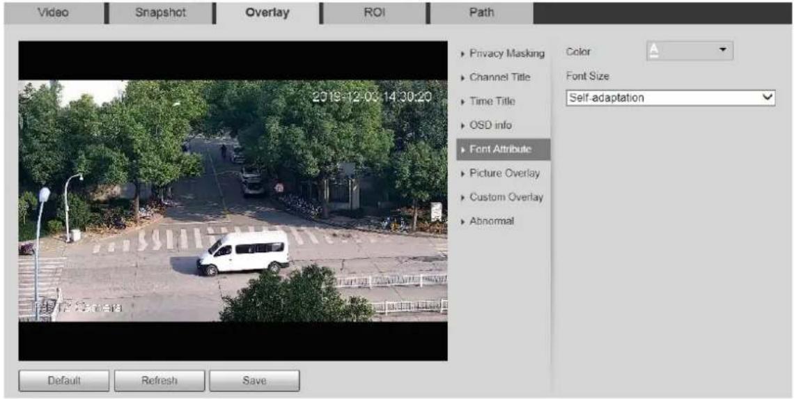 Dahua Technology PTZ1A225-HNR-XA - Overlay - 5