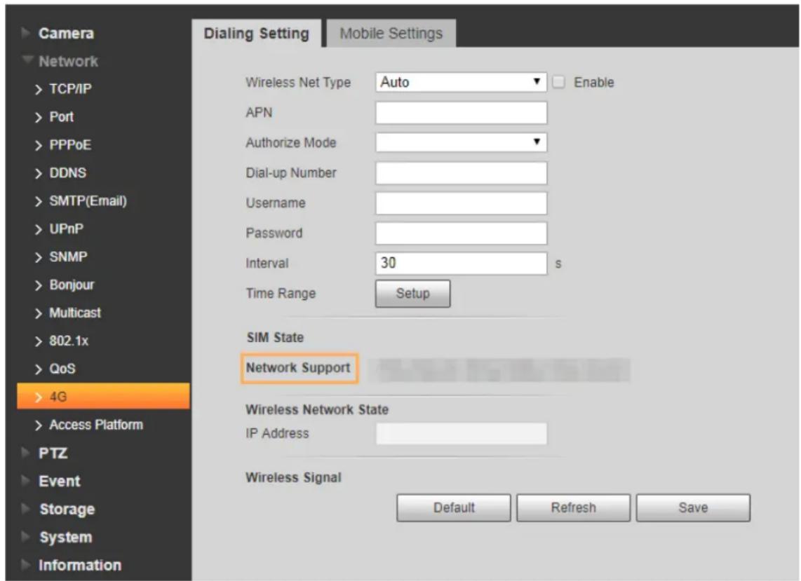 Dahua Technology PTZ1A225-HNR-XA - Dialing Setting - 1