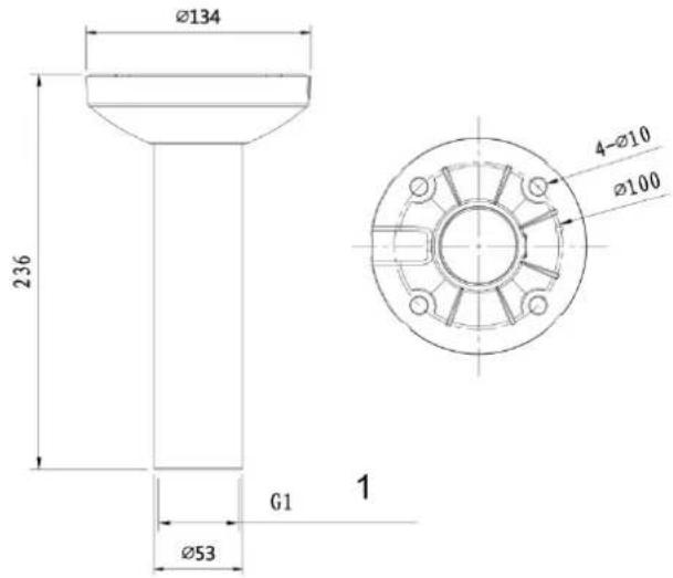 Dahua Technology SD5A445XA-HNR - Hanging from the Ceiling - 2