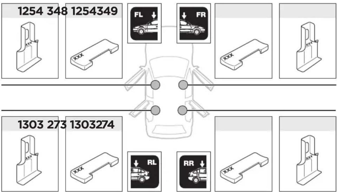 THULE Rapid System Kit 1716 - > Instructions - 17