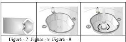 Exquisit GE 9106.1 T - Rode vlam gas kook instelling: - 2