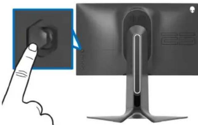 ALIENWARE AW2521HFA - Verwendung der Joystick Steuerung - 1