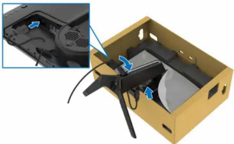 ALIENWARE AW2521HFA - Ständer anbringen - 5