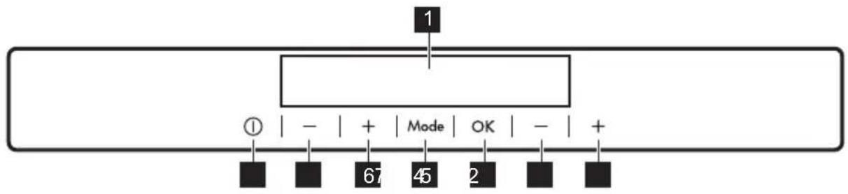 AEG SCE818E3LC - BEDIENINGSPANEEEL - 1