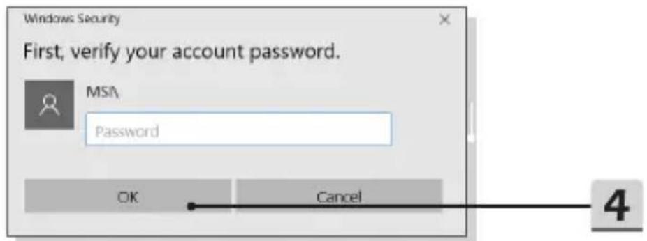 MSI Modern 15 Pro - ▶ Create a Password - 3