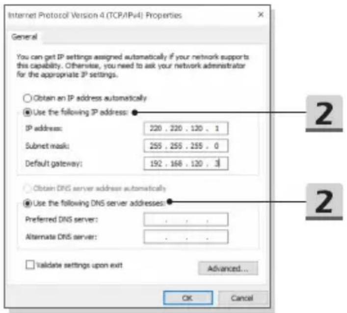 MSI Modern 15 Pro - ▶ Static IP Connection - 1