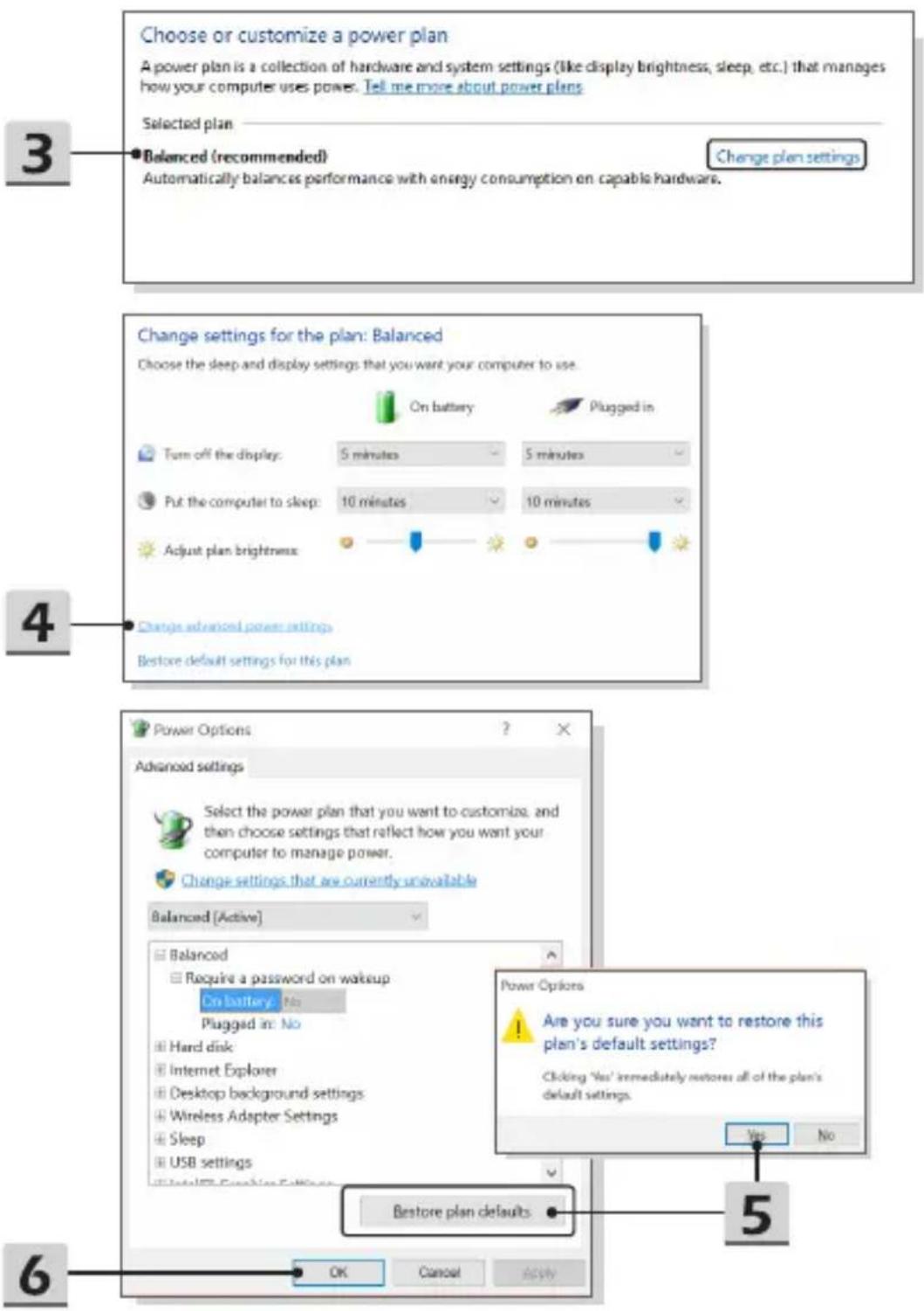 MSI Modern 15 Pro - Choose or Customize a Power Plan - 3