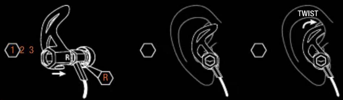 V-Moda Forza Metallo Wireless - USING YOUR SPORT FINS - 1