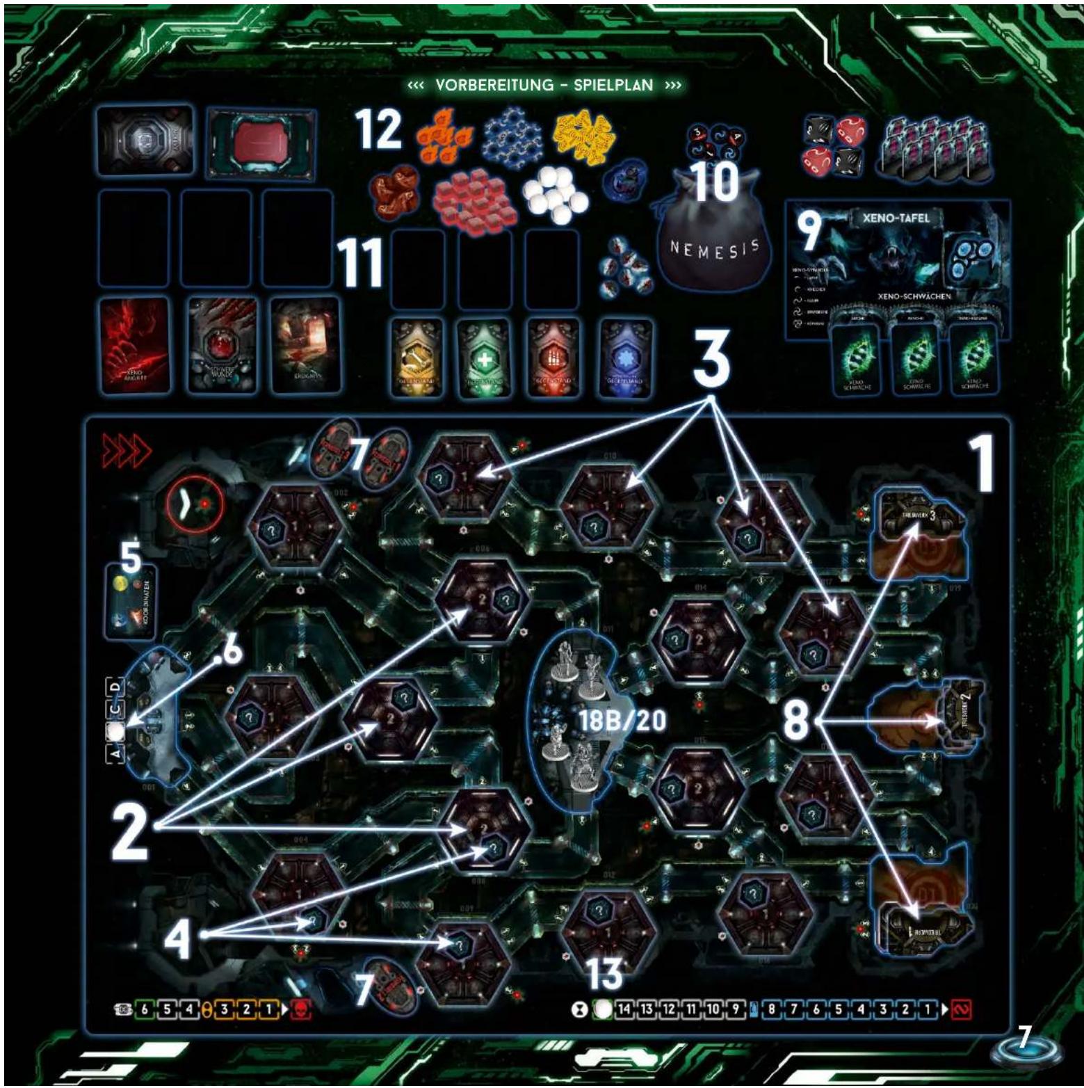 Asmodee Nemesis - XENO-SYMBOLE/-TYPEN: - 11