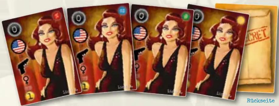Asmodee Stadt der Spione - Spielmaterial - 11