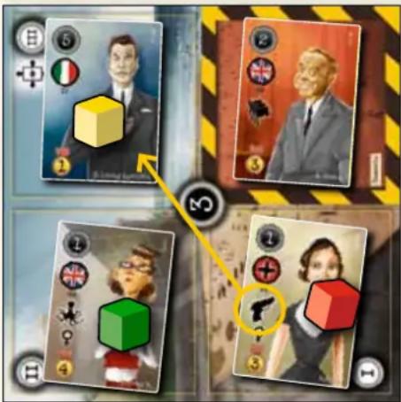 Asmodee Stadt der Spione - ATTENTÄTER - 1