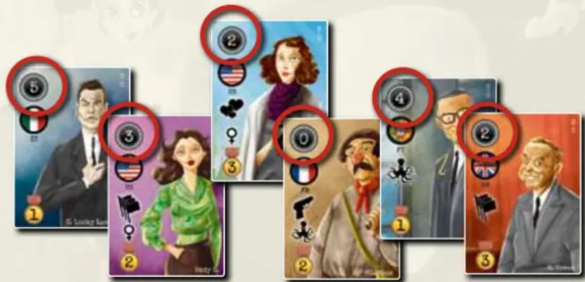 Asmodee Stadt der Spione - Die Missionstafeln - 13