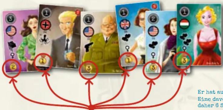 Asmodee Stadt der Spione - # 3 - Abgeschlossene Missionen - 2