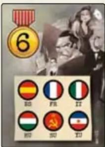 Asmodee Stadt der Spione - Die Missionstafeln - 14