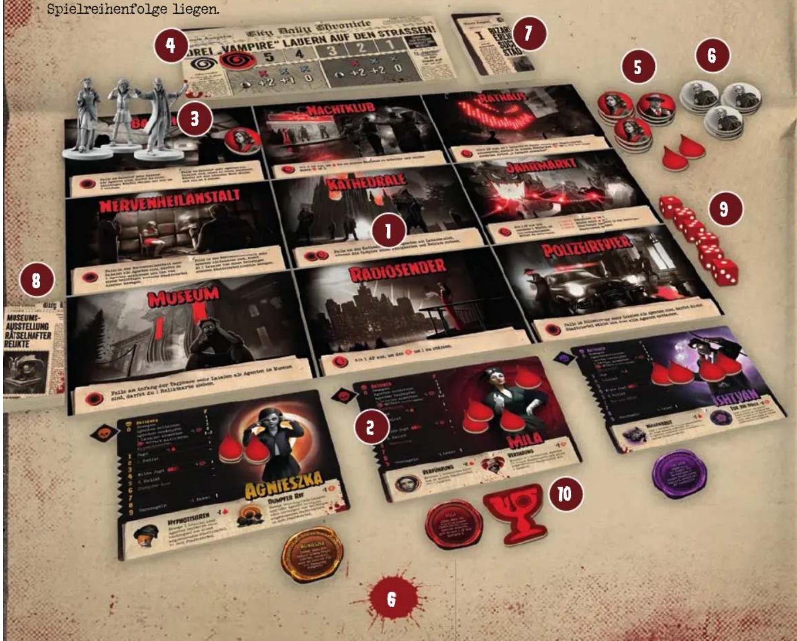 Asmodee Masters of the Night - WÜRFEL - 2