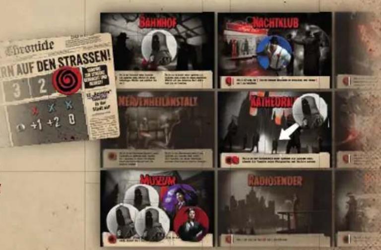 Asmodee Masters of the Night - DIE AGENTEN JAGEN DIE VAMPIRE - 2