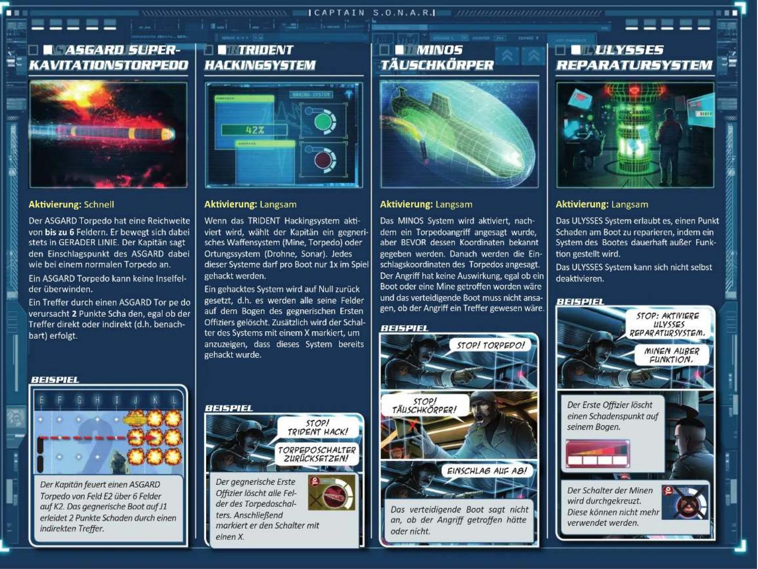 Pegasus Captain Sonar: Volles Rohr - Weitere Klarstellungen: - 4