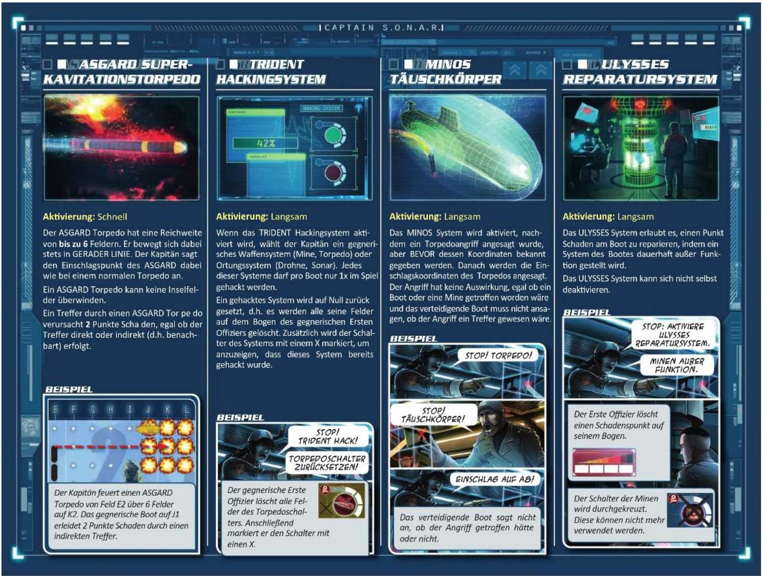 Pegasus Captain Sonar: Volles Rohr - Weitere Klarstellungen: - 3