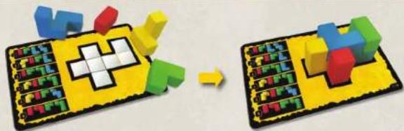 Kosmos Ubongo 3-D Family - Spielrunde - 1