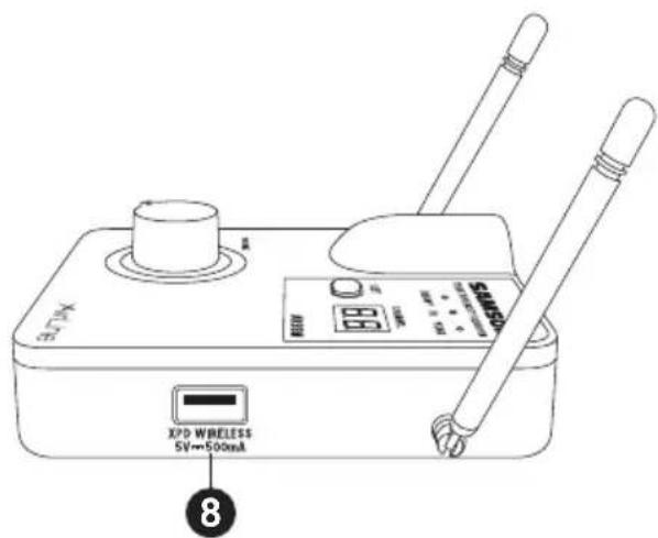 XPD WIRELESS 5V→500mA 8