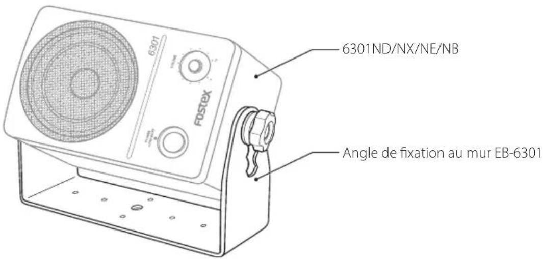 6301 FOSTEX 6301ND/NX/NE/NB Angle de fixation au mur EB-6301