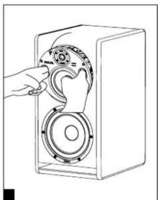 FOCAL Trio6 Be - Orientation de la platine médium/tweeter - 1