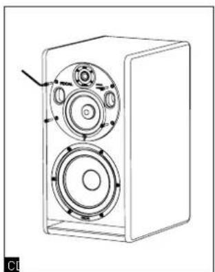 FOCAL Trio6 Be - Procédure à suivre pour l'orientation de la platine médium/tweeter - 1