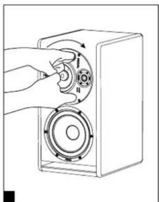 FOCAL Trio6 Be - Procedure for rotating the midrange/tweeter plate - 3