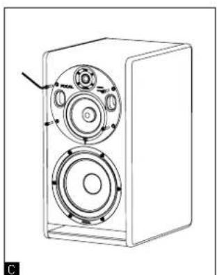 FOCAL Trio6 Be - ミッドレンジ/ツイーター・プレートの設定方法 - 1