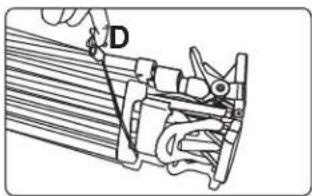 E-Image GC102 - Folding the Tripod - 2