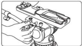 E-Image GH06 - Mounting a Large Camera with the PS-C VCT-14 Adapter - 2