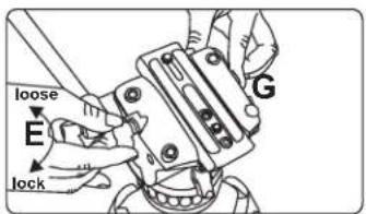 E-Image GH06 - Removing the Quick Release Plate - 1
