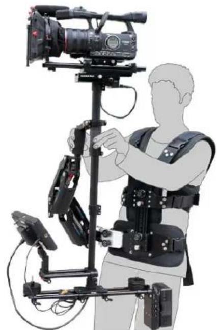 Flycam Zest - YOUR FLYCAM ZEST STABILIZER WITH VISTA-II ARM & VEST ALL DRESSED UP AND READY TO GO! - 1