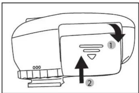 NISSIN Air R - Inserting batteries - 3