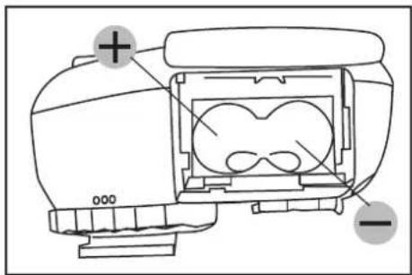 NISSIN Air R - Inserting batteries - 2