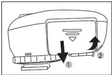 NISSIN Air R - Inserting batteries - 1