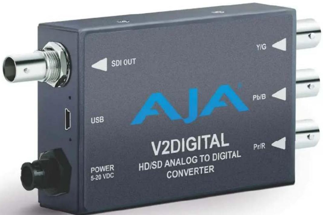 AJA V2Digital - Installation &amp; Operation Guide - 1