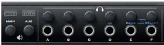 MOTU Monitor 8 - PUSH-BUTTON KNOBS - 1