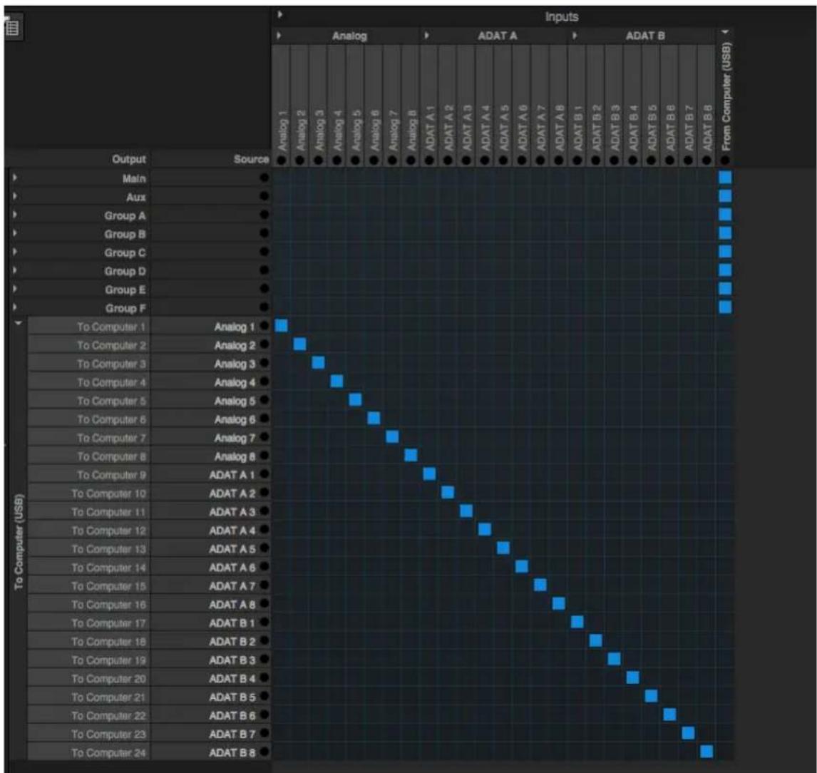 MOTU Monitor 8 - Streaming computer audio to and from the on-board mixer - 1
