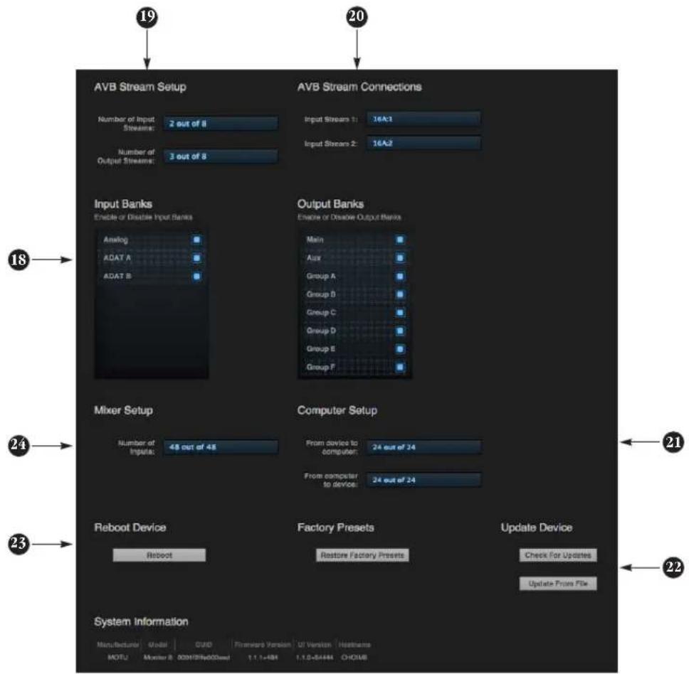 MOTU Monitor 8 - Obtaining your MOTU device's IP address - 2