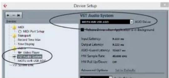 MOTU 112D - MOTU AVB USB ASIO Driver - 1